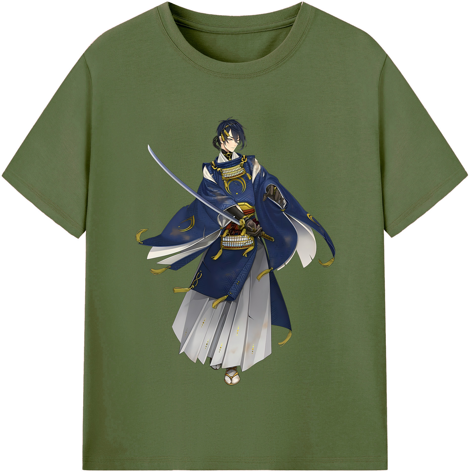 （画像用） 刀剣乱舞 Touken Ranbu 綿100％半袖Tシャツ（フロントプリント）